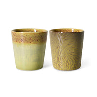 Thumbnail for Pre-order 70s Ceramics: Van Gogh Coffee Mugs: Sunflowers, set of 2