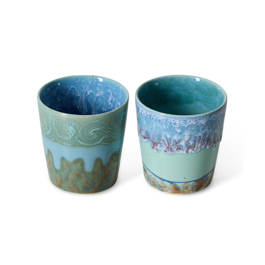 70s Ceramics: Van Gogh Coffee Mugs: Self Portrait
