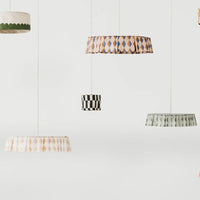 Thumbnail for Pendant Lampshade Diam. 50cm Vibes - Green Blue Harlequin