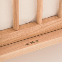 Thumbnail for Nobodinoz Latitude Evolving Solid Oak Crib