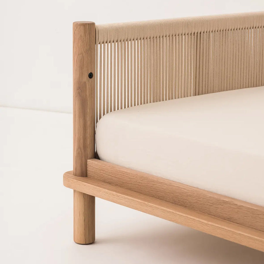 Nobodinoz Latitude Junior Bed Set in Solid Oak Wood 