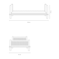 Thumbnail for Nobodinoz Latitude Junior Bed Set in Solid Oak Wood 