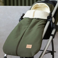 Thumbnail for Nobodinoz Hyde Park Waterproof Footmuff 6-18 months London Green