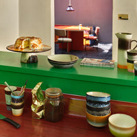 Thumbnail for HKLiving 70s Ceramics: Noodle Bowls Groovy (set of 4) ACE7174