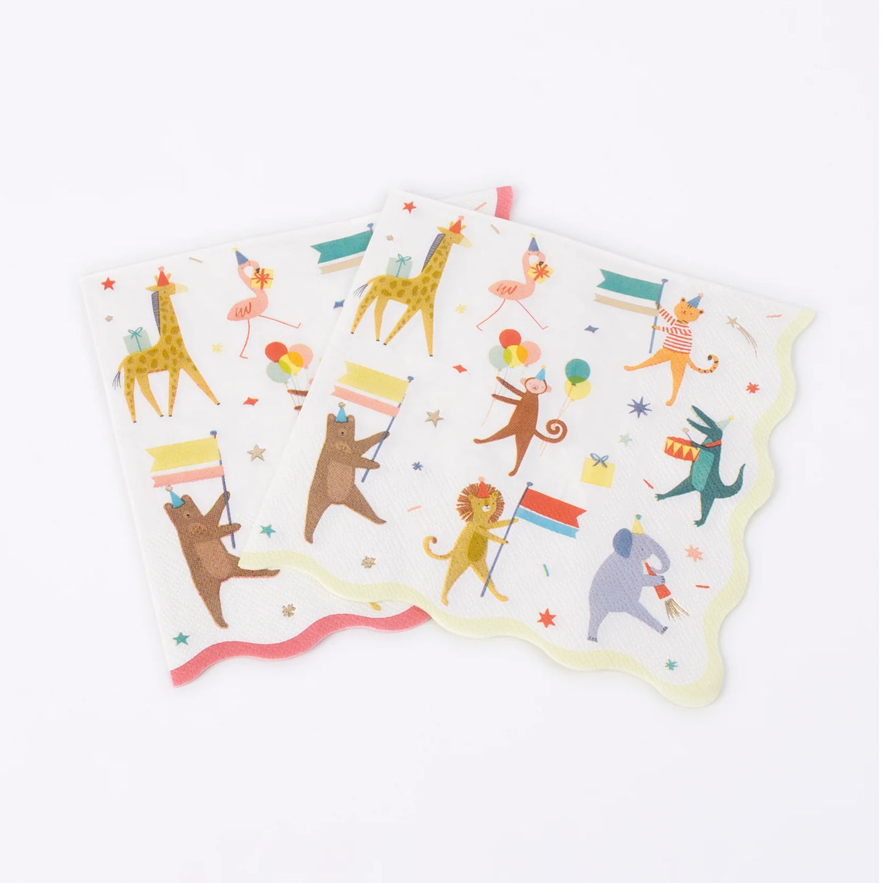 Meri Meri Animal Parade Large Napkins 271192