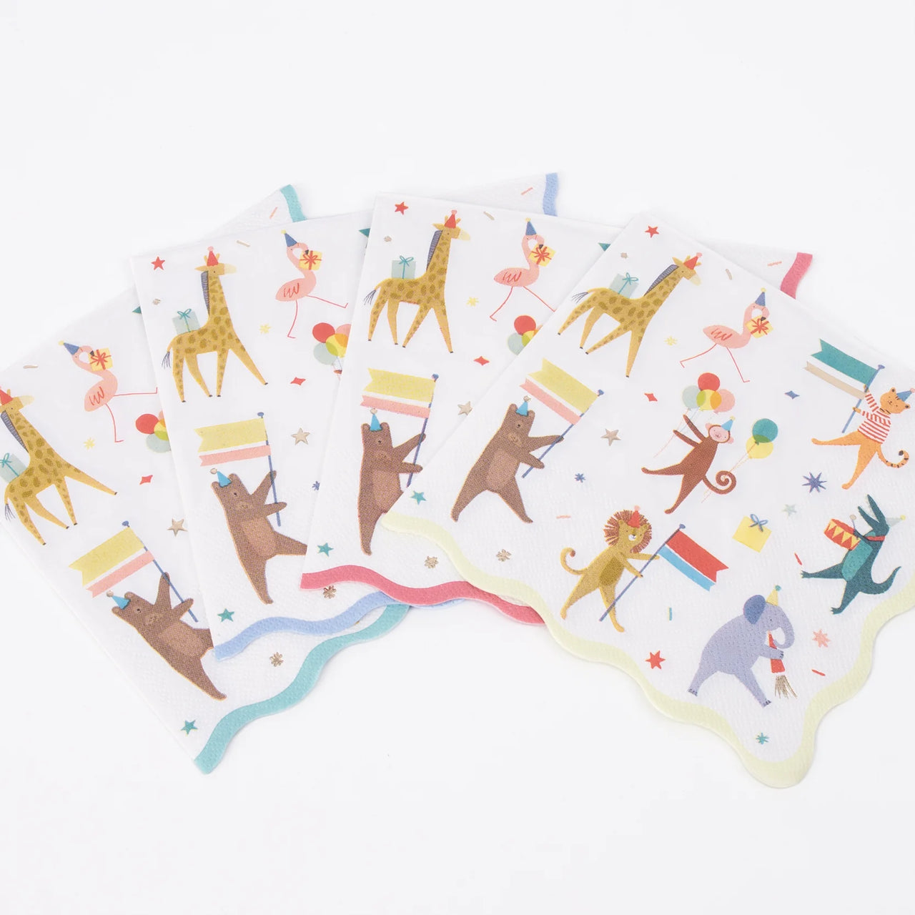 Meri Meri Animal Parade Large Napkins 271192