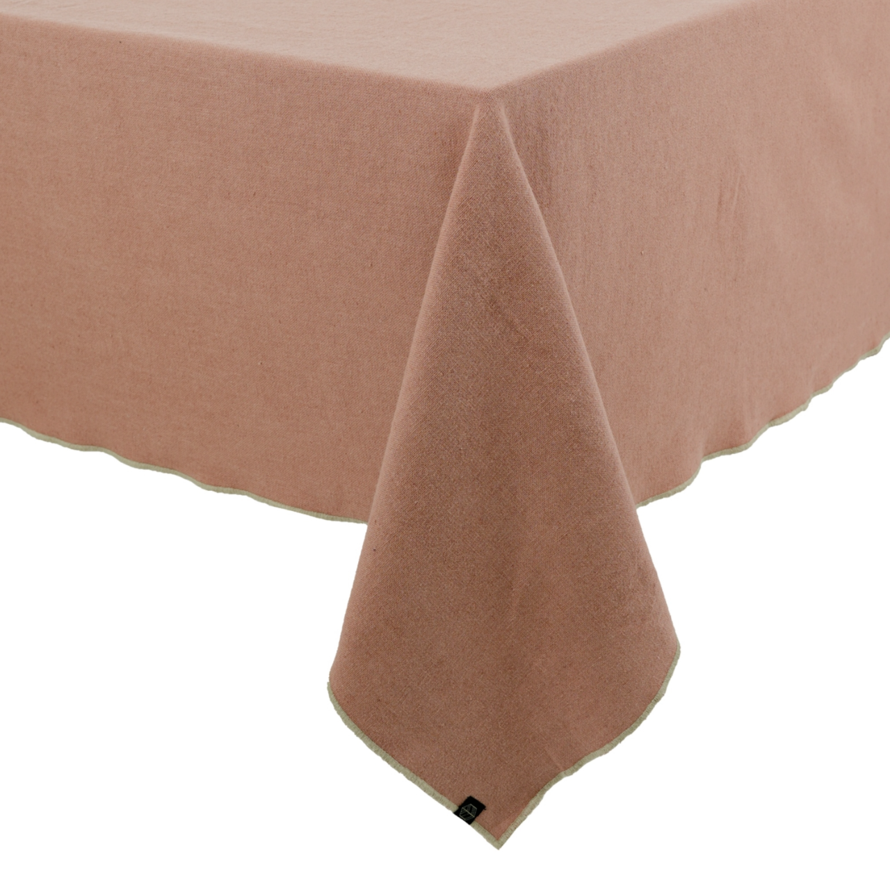 Tablecloth Linen, Cotton CORTE - MOCACCINO - 160X250