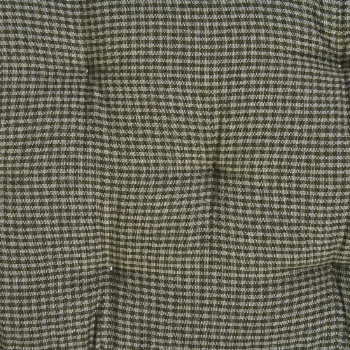 Checked Cotton Mattress -  Dark Green, Laurel Green 45x125 cm