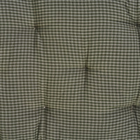 Thumbnail for Checked Cotton Mattress -  Dark Green, Laurel Green 45x125 cm