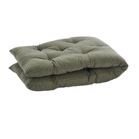 Thumbnail for Checked Cotton Mattress -  Dark Green, Laurel Green 45x125 cm
