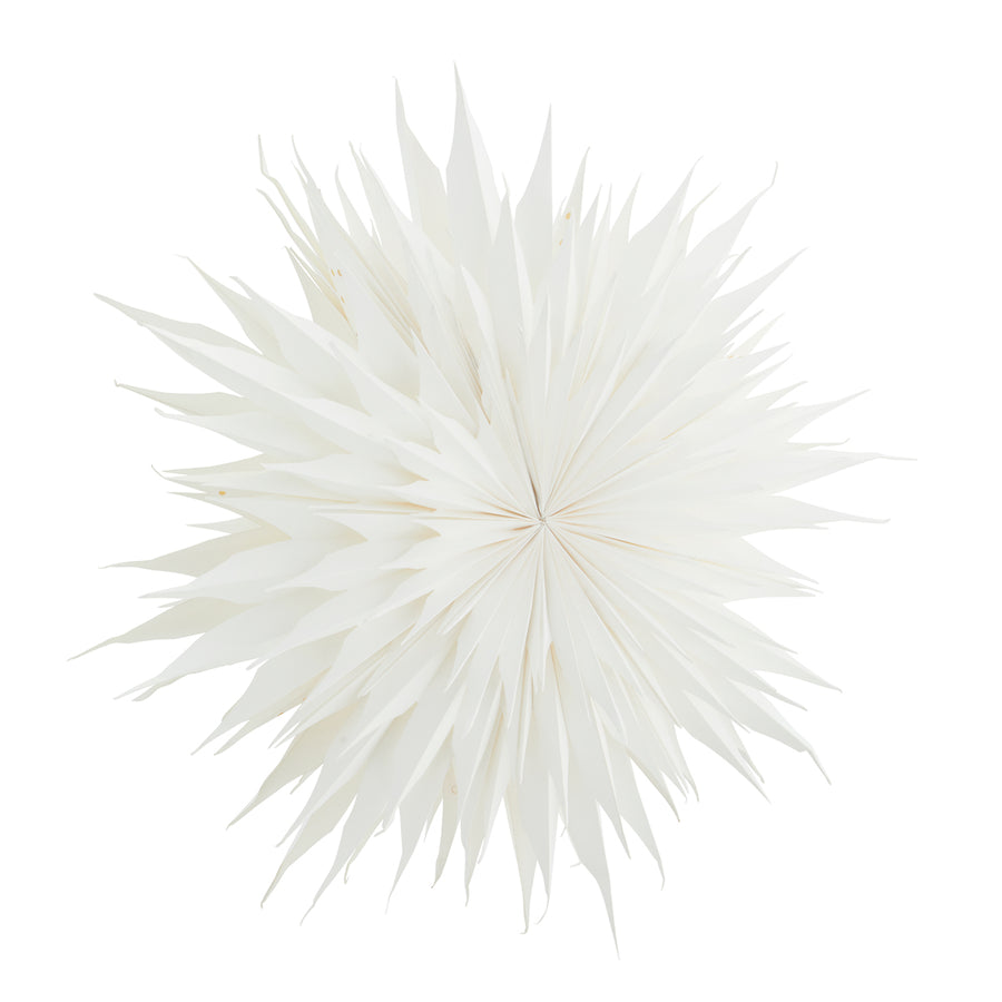 Hanging Paper Light Star - White