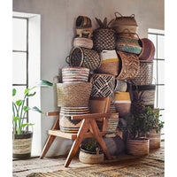 Thumbnail for madam stoltz Bamboo baskets w/ handles