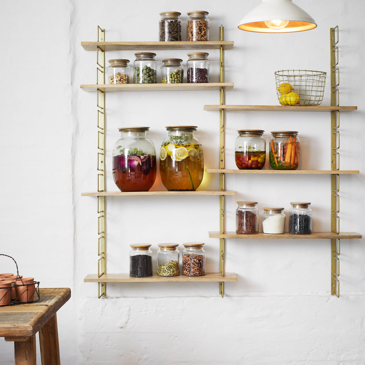 Glass Jar with Lid  D:13x17 cm