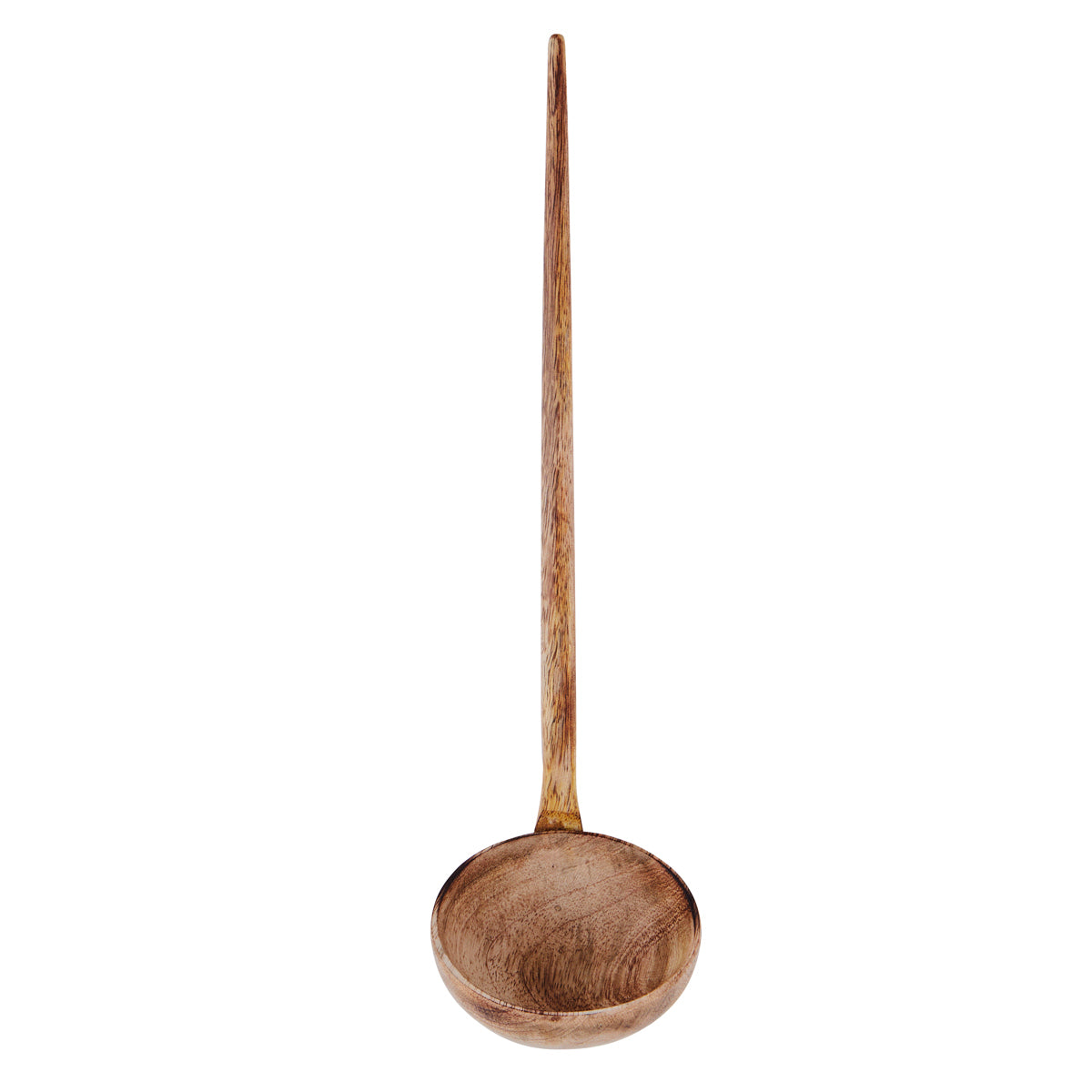 Hand Carved Wooden Ladle Mango Wood 29cm