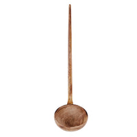Thumbnail for Hand Carved Wooden Ladle Mango Wood 29cm