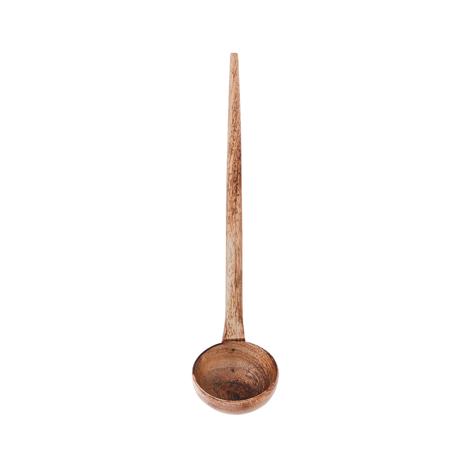 Hand Carved Wooden Ladle Mango Wood 20cm