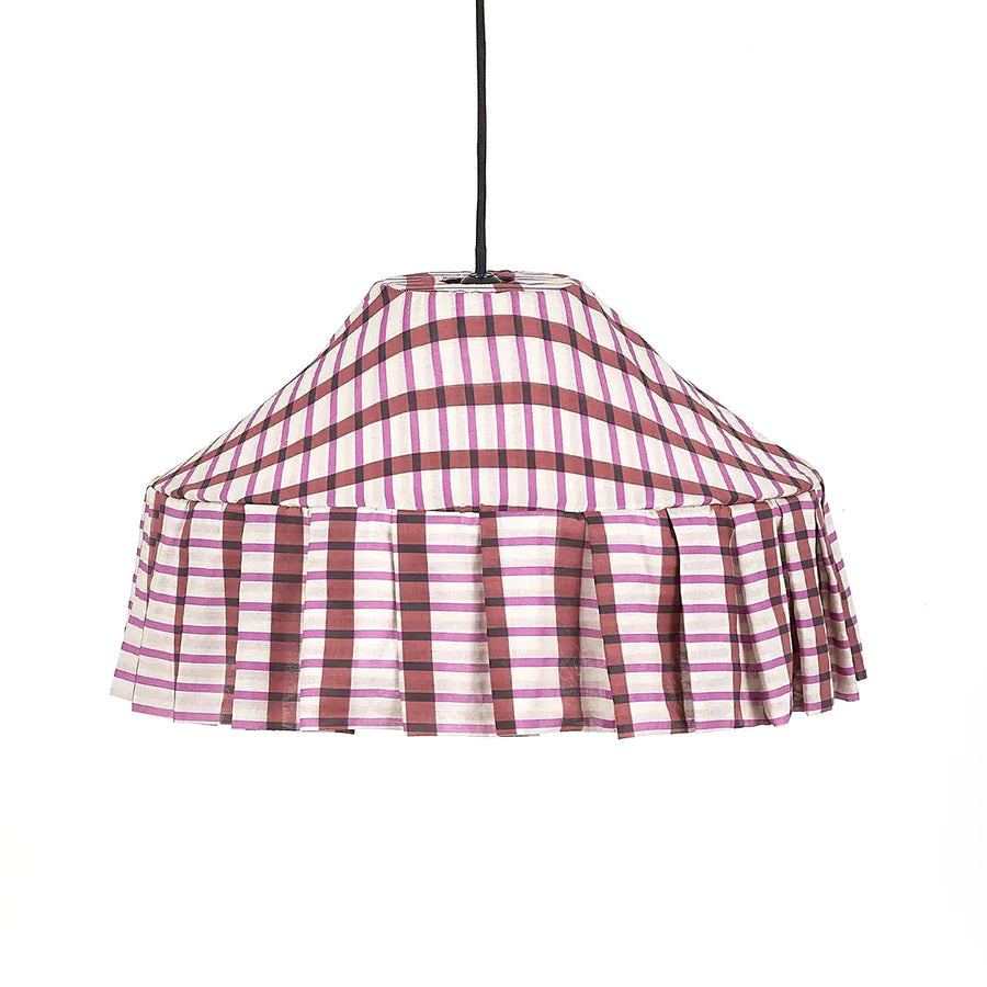 Pendant Lampshade Diam. 50cm Nicole - Brown Purple Mosaic
