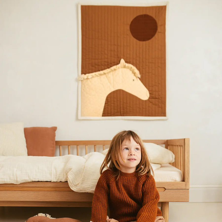 Nobodinoz Horse Arty Quilt 8435574931153