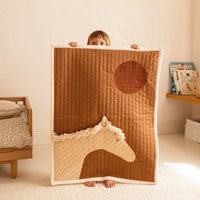 Thumbnail for Nobodinoz Horse Arty Quilt 8435574931153