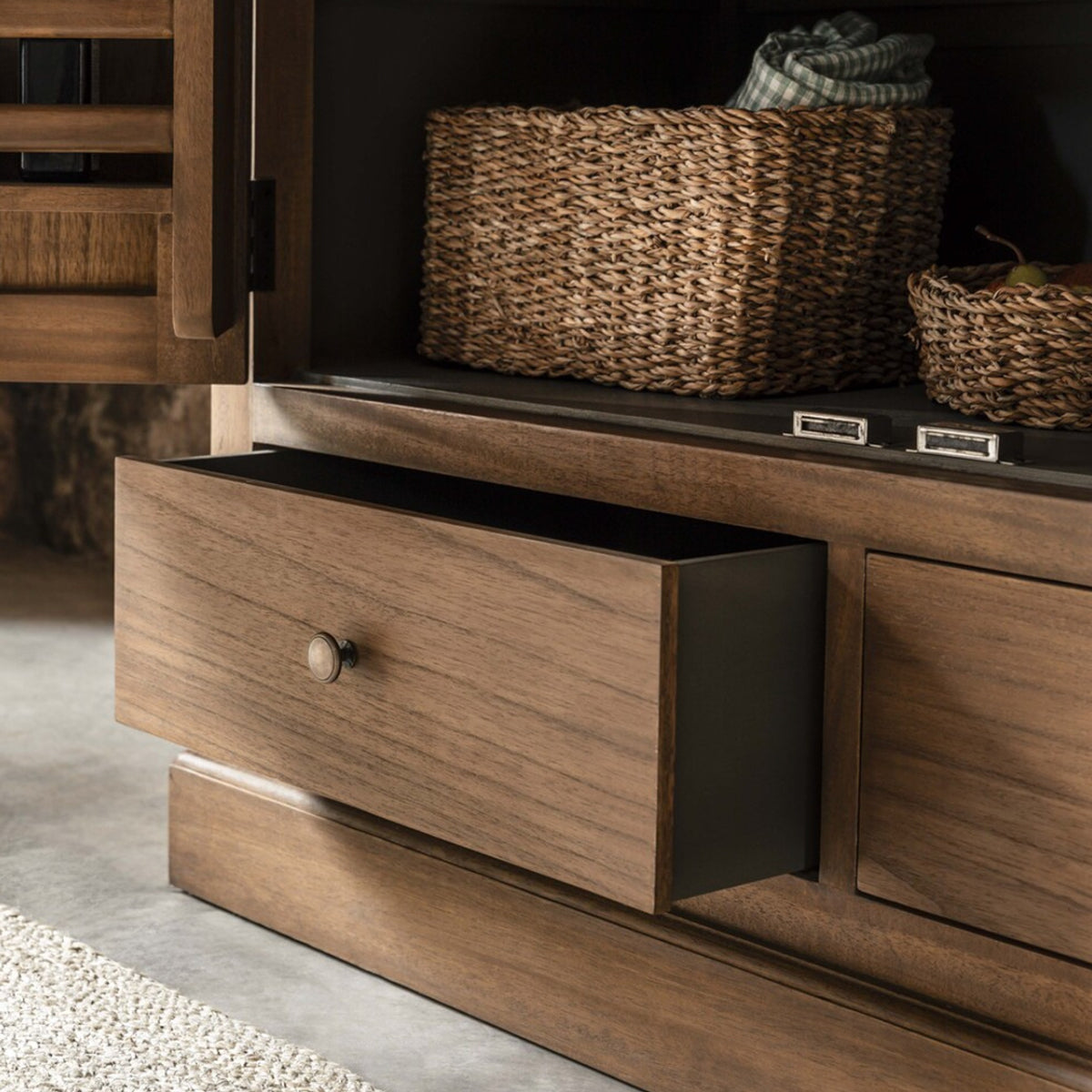 Walcote Pantry | Natural | Wood