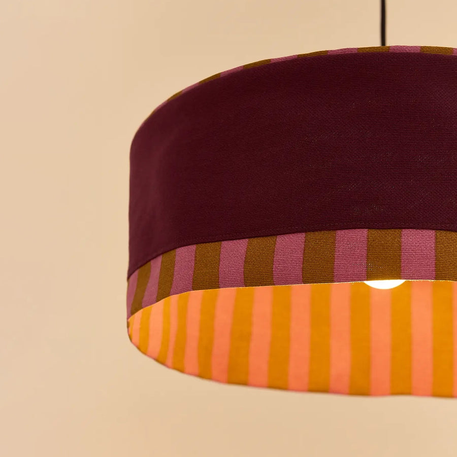 Pendant Lampshade Diam. 50cm Paul - Prune