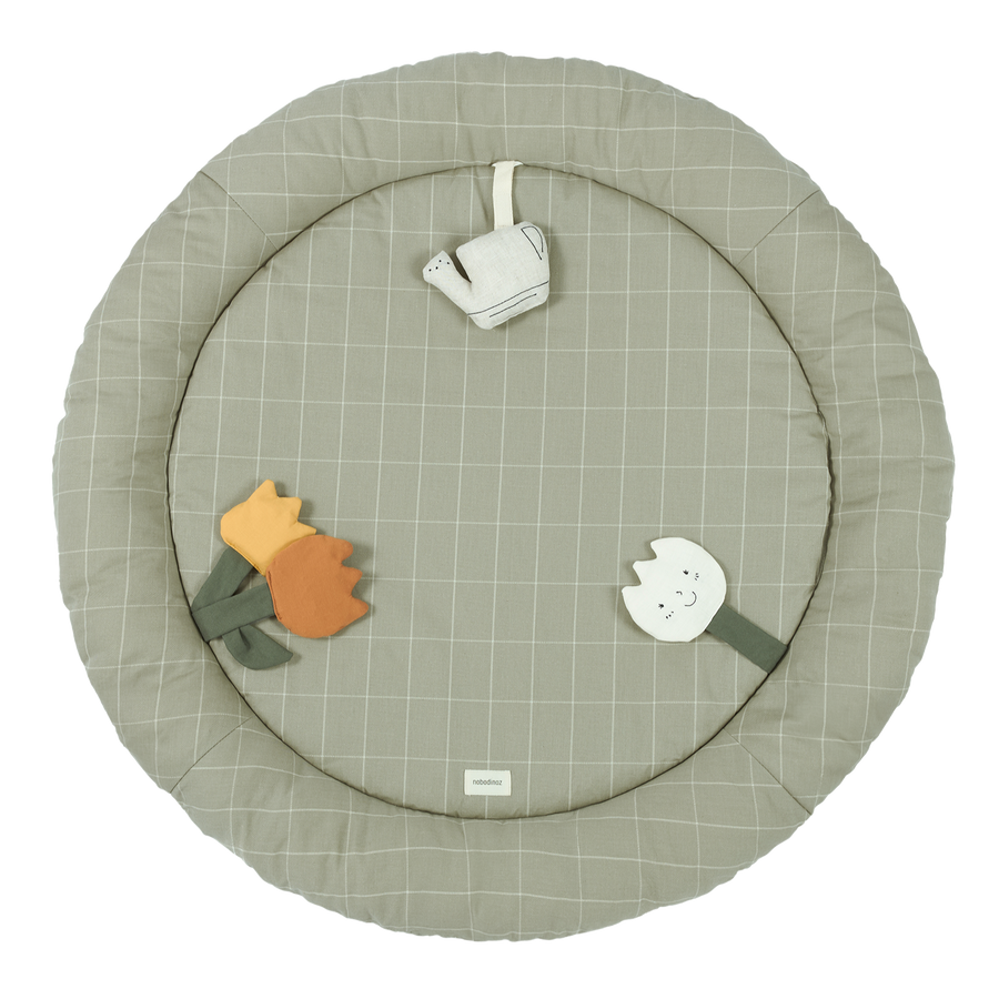Nobodinoz Round Sensory Activity Nest - Tulip
