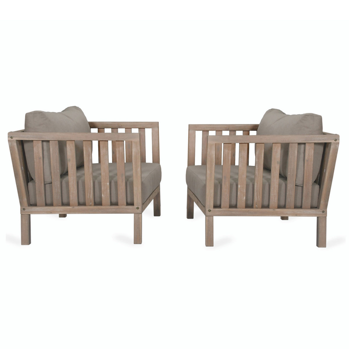 Garden Trading Porthallow Armchairs Set of Two Outdoor Furniture