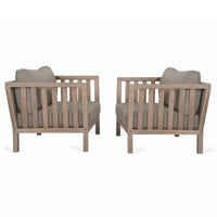 Thumbnail for Garden Trading Porthallow Armchairs Set of Two Outdoor Furniture