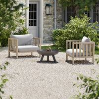 Thumbnail for Garden Trading Porthallow Armchairs Set of Two Outdoor Furniture