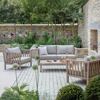 Thumbnail for Garden Trading Porthallow Armchairs Set of Two Outdoor Furniture