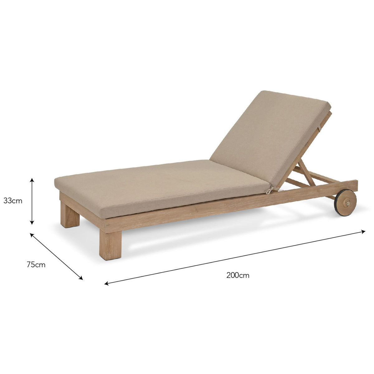 Garden Trading Porthallow Lounger Outdoor Furniture