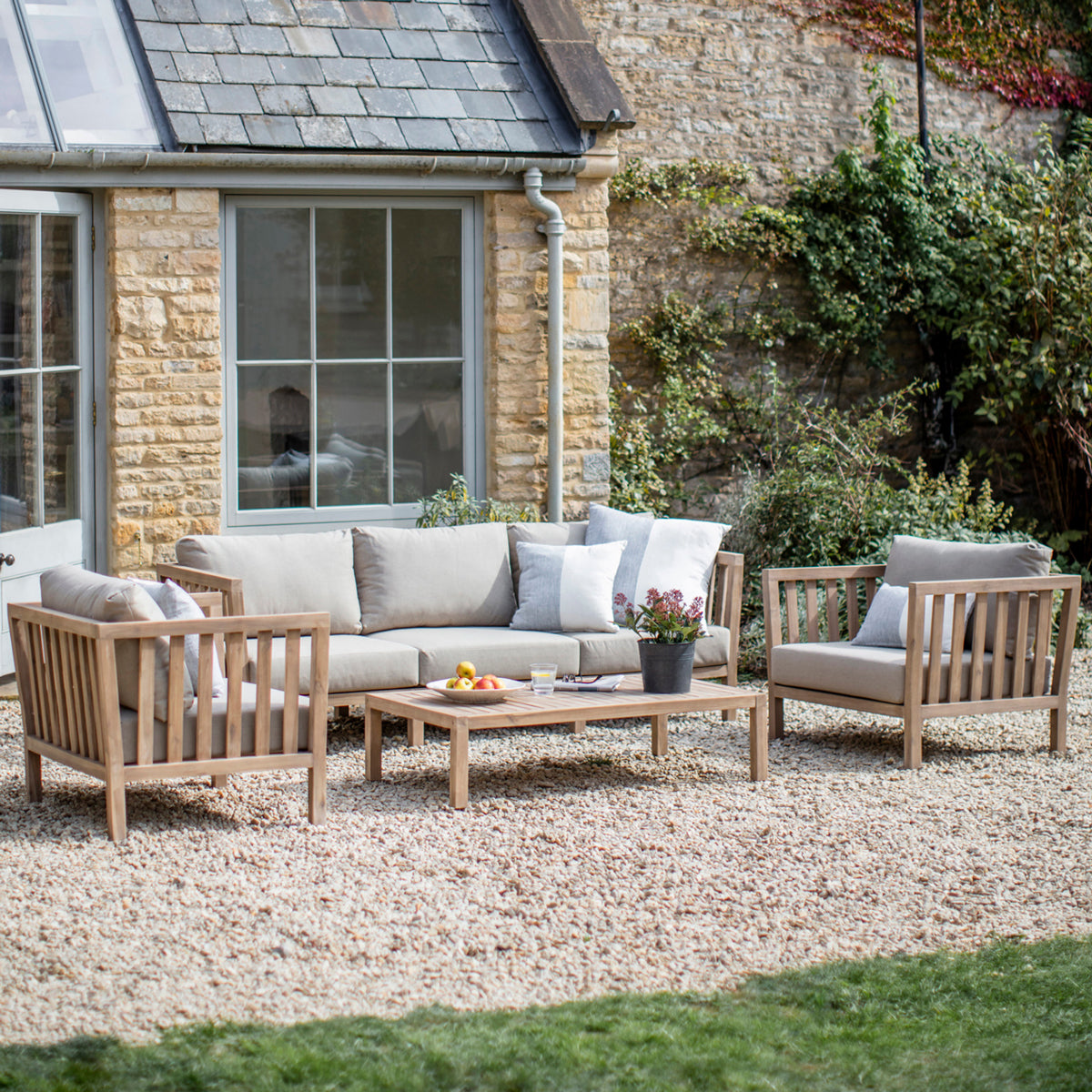 Garden Trading Porthallow Three Seater Sofa Set JUNE DELIVERY