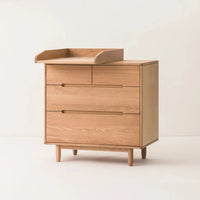 Pure Oak Changing Table Folk Interiors