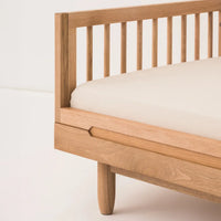 Thumbnail for Pure Oak Wood Evolving Crib & Evolving Junior Kit