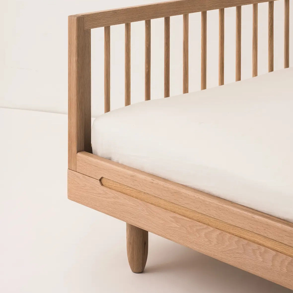 Pure Oak Wood Sofa Extension 200cm