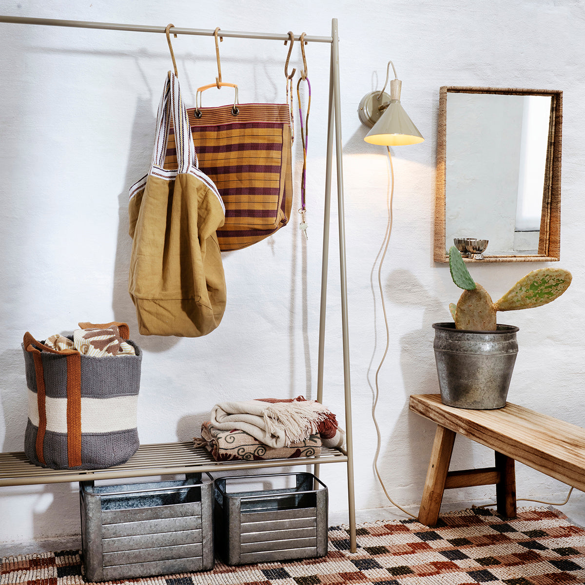 Cotton Tote Bag - Mustard