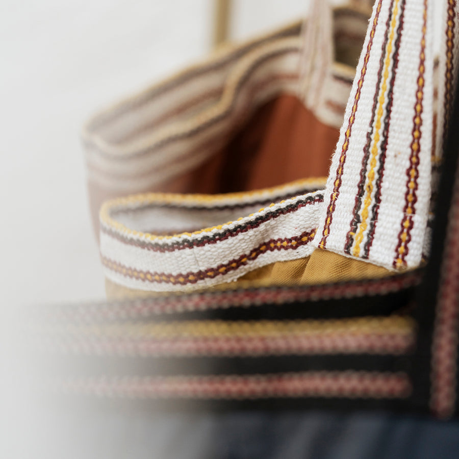 Cotton Tote Bag - Rust