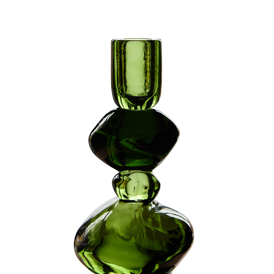 Candle Holder Medium, Emerald Nienke Sikkema for HKLIVING