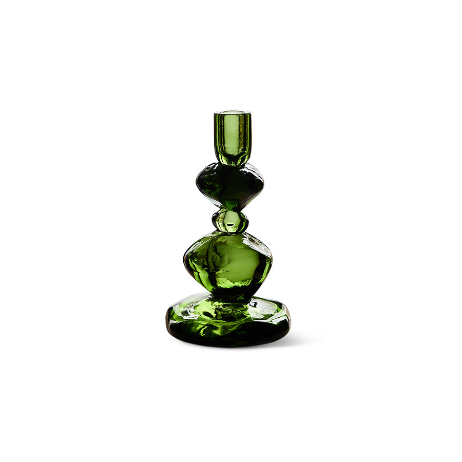 Candle Holder Medium, Emerald Nienke Sikkema for HKLIVING