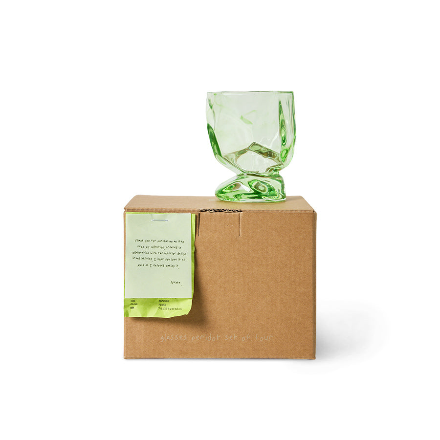 Glasses, Nienke Sikkema for HKLIVING, Set of 4