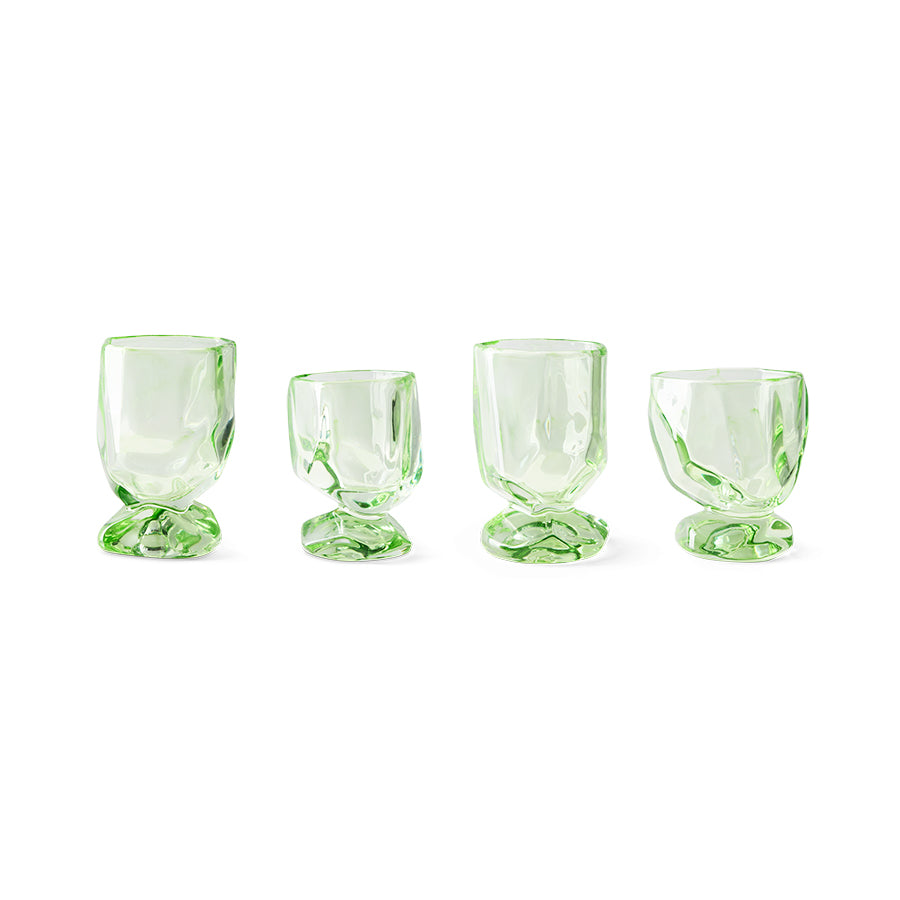 Glasses, Nienke Sikkema for HKLIVING, Set of 4