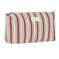 Thumbnail for Nobodinoz Stories Ltd Toiletry Case - Blue Red Stripes