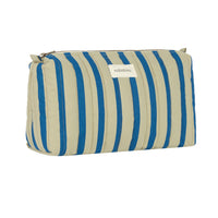 Thumbnail for Nobodinoz Stories Ltd Toiletry Case - Green Blue Stripes