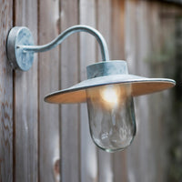 Thumbnail for Garden Trading Classic Swan Neck Light  Galvanised Steel