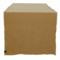 Thumbnail for Table Runner Linen, Cotton CORTE - TABAC - 48X160cm