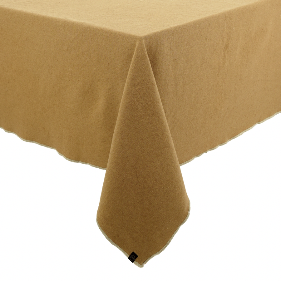 Tablecloth Linen, Cotton CORTE - TABAC - 160X250