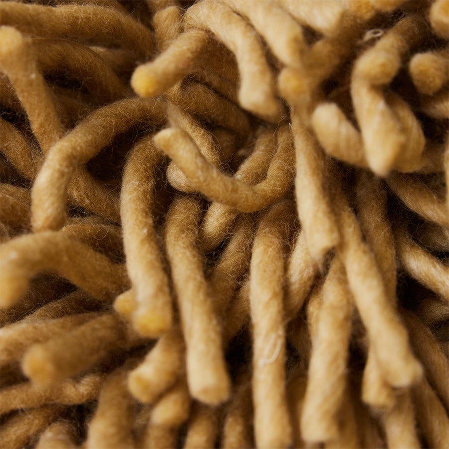 Rugged Woolen Cushion Olive, 50x50cm