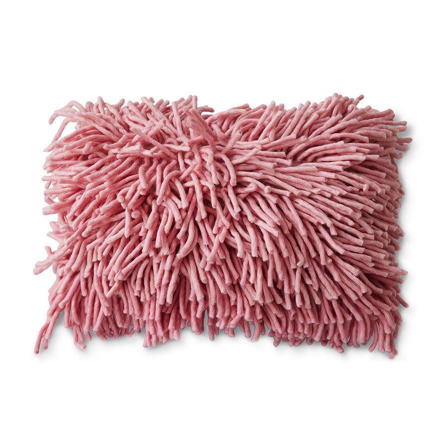 Rugged Cushion Pink 60 x 40cm