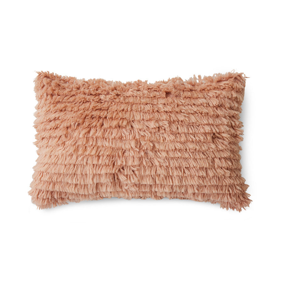 Fluffy Cushion Blush 65 x 40cm