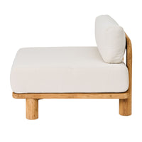 Thumbnail for Recycled Teak Outdoor Module Sofa